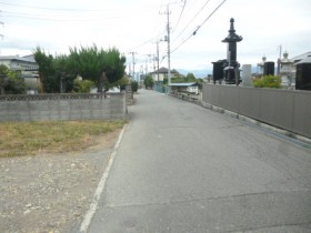 南道路4ｍ　東方面
