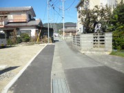 セットバック済み部分と道路