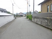 Ｔ字路東方面道路