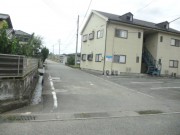 Ｔ字路南方面道路